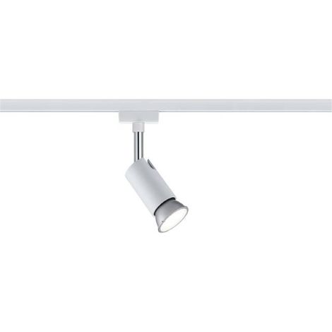 Paulmann Pure I Luminaire sur rail haute tension URail GU10 10 W LED blanc, chrome S680841 (1/5)