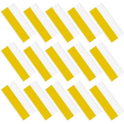 Porte-étiquettes adhésives pour étagères de magasin, lot de 90 pièces - Compact et polyvalent (1/5)