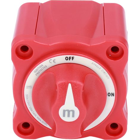 Coupe-circuit batterie 300A mini interrupteur unipolaire sélecteur pour yacht, camping-car, voiture modifiée et bateau marin (1/5)