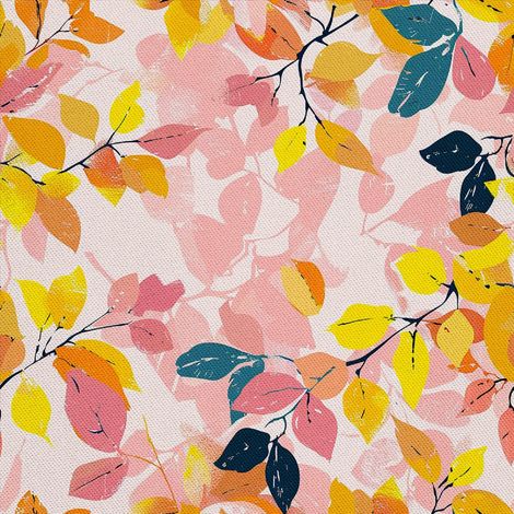 Tela decorativa para exteriores Oxford - Motivo primaveral I DX7406 (1/5)