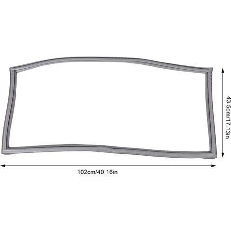 Ortviai Joint de porte française pour réfrigérateur W10830162, étanchéité silicone haute performance (1/4)
