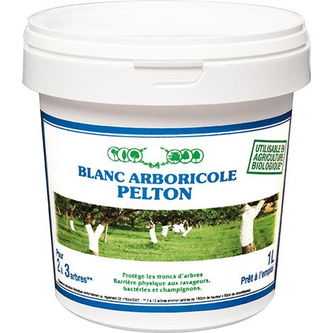 Albero bianco per alberi da frutto PELTON, secchio da 1 l PELTON