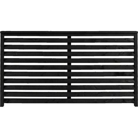 Plus Zaun Koyto 160 x 90 cm RAL 9005 Schwarz