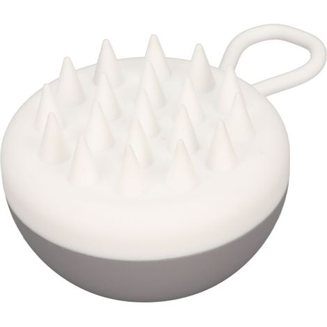 Brosse De Bain Pour Animaux - Silicone Souple Avec Distributeur De Shampoing - Massage Et Toilettage Chien Chat - Gris (1/5)