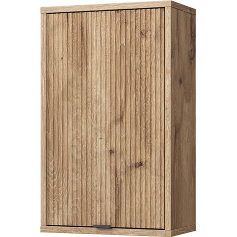 Meuble de salle de bain Eliza, Chêne Viking, 40x65cm avec une porte, Vicco