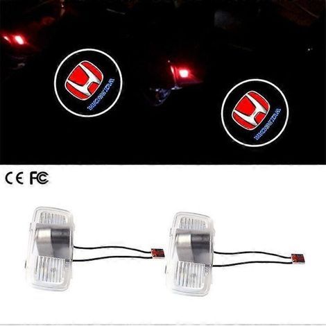 4 pièces pour feux de bienvenue Honda, feux de bienvenue de voiture Odyssey Geshtu, feux de projecteur laser de porte (1/5)