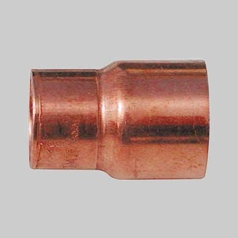 MANICOTTO RAME RIDOTTO A SALDARE MASCHIO/FEMMINA - 22 x 18