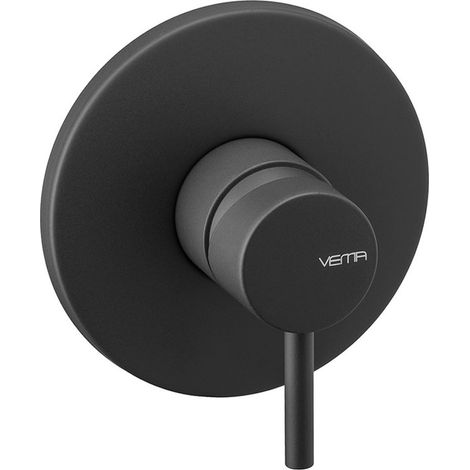 Vema Maira Manual Concealed Shower Valve Single Handle - Black (1/2)