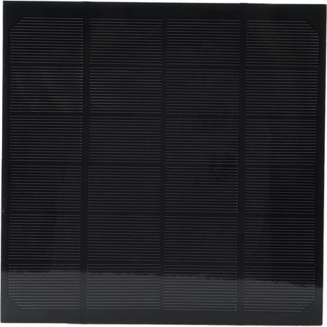 Tragbares monokristallines Silizium-Solarpanel, DIY 6V 4,5W Klasse A Solarladepanel, 165 x 165 mm Photovoltaikpanel (1/5)