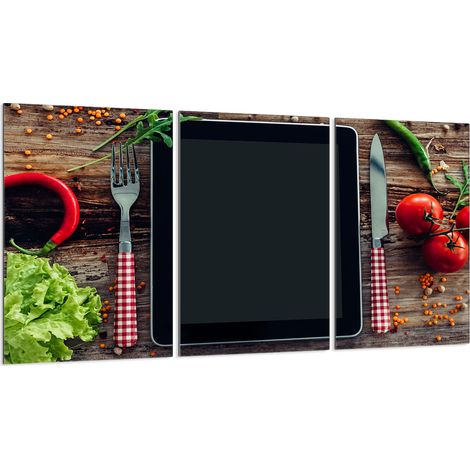 Piastra protettiva in vetro per stufa 3x30x52 (1/5)