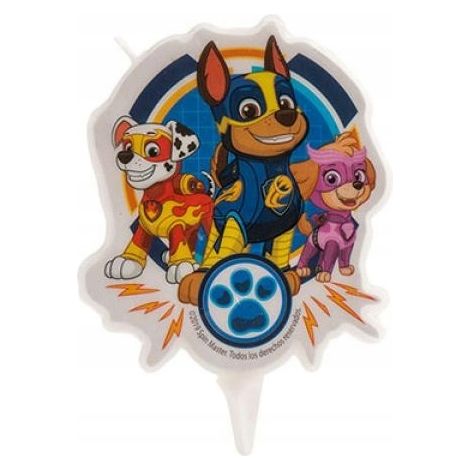 Bougie à gâteau 2D Pat' Patrouille, 1 lot (1/2)