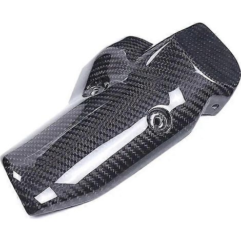 Accessoire moto : Protection de silencieux en fibre de carbone pour BMW R1300GS (à partir de 2024) (1/5)