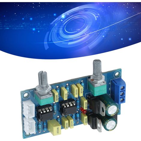 Version à alimentation unique, carte de tonalité NE5532 de qualité audiophile HIFI, carte de préamplificateur, carte d'amplificateur de puissance, carte de préamplificateur 2.0/préamplificateur. (1/5)