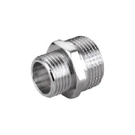 10 x RÉDUCTEUR DE RACCORD EN LAITON CHROMÉ IBP Dimensions : 1/2" x 3/8"