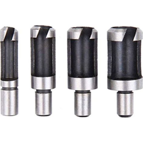 Fraise Bouchonner Bois Lot de 8 Mèche Bouchon Bois Foret Faire Cheville Outil de Coupe pour Faire une Bois Bouchon Cheville Tourillon Goujon Tenon Dowel (1/5)