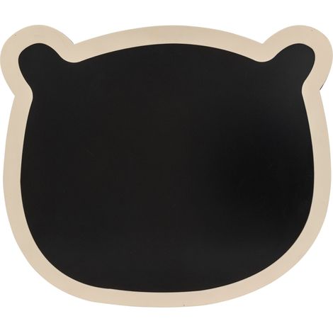 Tafel BEAR mit Ohren (1/3)