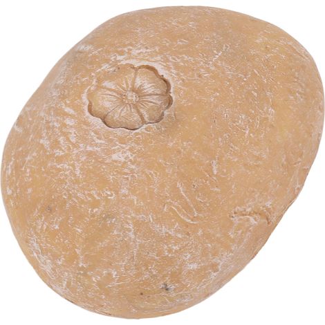 Gedenkstein für Haustiere, handgefertigte Inschrift, Kieselsteine für Grabsteingestaltung für Hunde und Katzen, kleiner Blumenstein, Sand, Gelb (1/5)
