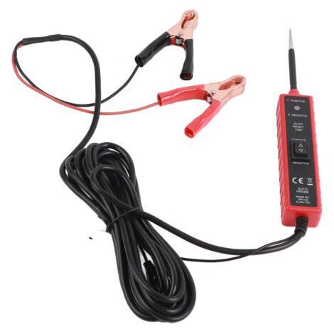Tester per circuiti automobilistici con luce LED, 6-24V, sonda di prova multifunzione per barche e rimorchi (1/5)
