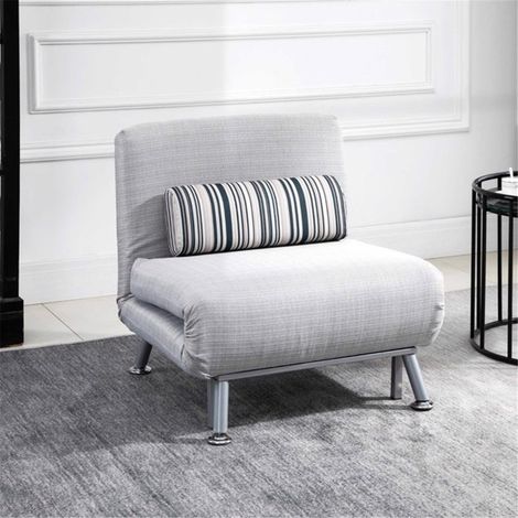 Versatile Grey Futon Sofa Bed with Adjustable Backrest and Comfortable Foam Padding,Perfect for Small Spaces,Easy Assembly