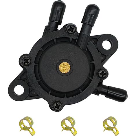 Pompa carburante 597338 per trattorino rasaerba compatibile con John Deere L110 L120 X300, Kohler, Kawasaki, Briggs & Stratton, sostituisce 808656 491922 16700-Z0J-003 2439316S (1/5)