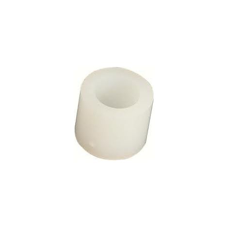 Entretoise Cylindrique nylon naturel 10X10 Percé 5.2-1 pièce