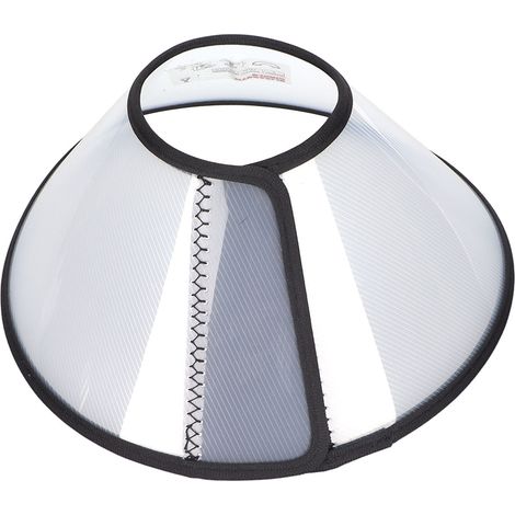 Collier conique ajustable pour animaux de compagnie, prévenant les morsures, protecteur et translucide après une intervention chirurgicale, pour chiots et chats (type 2). (1/5)