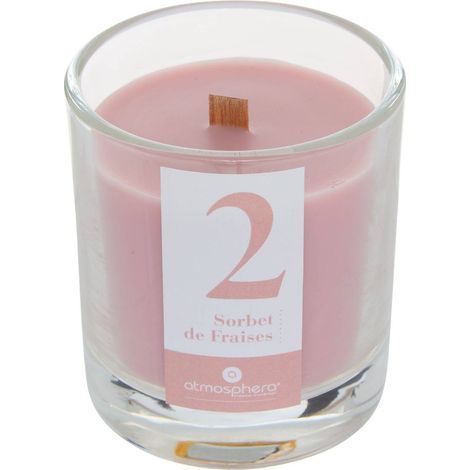 Candela profumata 180g numia sorbetto alla fragola - Atmosphera créateur d'intérieur