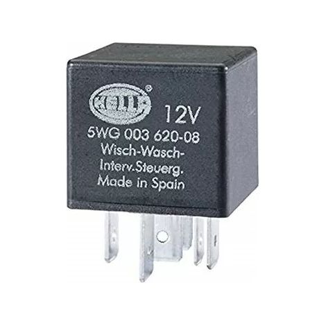 Hella 5WG 003 620-087 - Relé de automoción - intervalo de limpieza - 12V