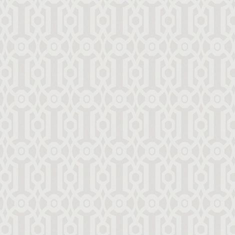 Retro wallpaper wall Profhome 390623 non-woven wallpaper smooth with ornaments matt cream silk grey 5,33 m2 (1/5)
