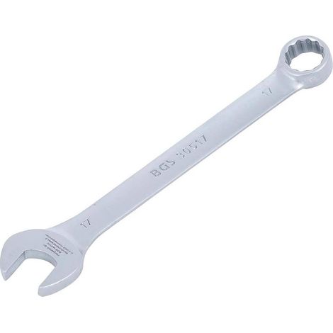 Clé Mixte 17 mm - Acier, Finition Chrome - Précision et Durabilité - D-Work (1/5)