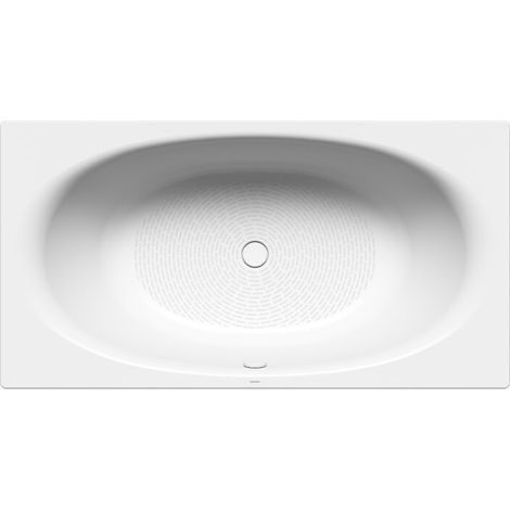 Kaldewei Avantgarde - Badewanne Ellipso Duo 230, 190x100 cm, vollflächig rutschfest, Perl-Effekt, weiß 286034013001 (1/2)