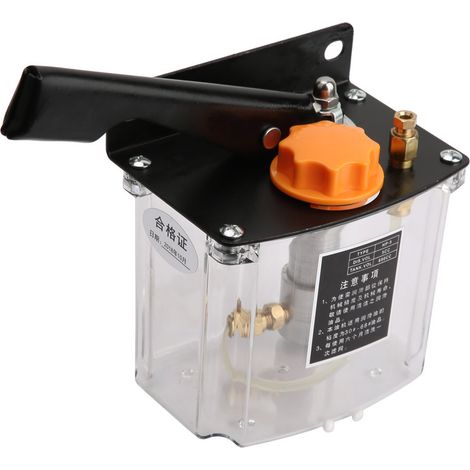 Pompe de lubrification manuelle HP-5L, actionnée par la main gauche, 650 cm³, pour machines-outils CNC (1/5)