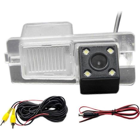 Auto-Rückfahrkamera, 4 LED CCD-Nachtsicht-Rückfahrkamera für Actyon Sports 2006–2019 (1/5)