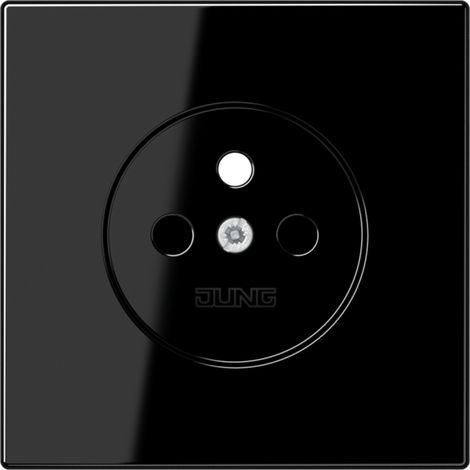 enjoliveur - pour prise franco / belge - ls - noir - jung ls1521fkiswpl-1