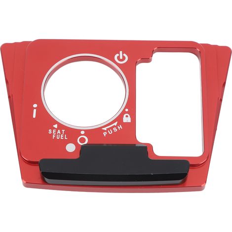 Cache de protection et de décoration pour interrupteur de démarrage de moto Forza350 NSS350 (2018-2022), rouge (1/5)