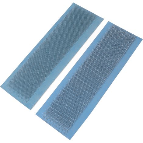 Lot de 2 Cartes à Tirer les Mèches en Acier Inoxydable, Peigne à Extensions de Cheveux, 10,6 x 3,5 pouces, Outil de Pose de Rallonges (1/5)