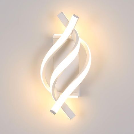 LED-Wandleuchte – 15 W – Dreifarbige Chromleuchte – Für den Innenbereich (Schlafzimmer, Wohnzimmer, Treppenhaus, Flur) – 1 Stück (1/5)