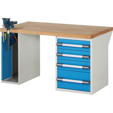 eurokraft pro, Établi, système modulaire Série 7000, 1 armoire