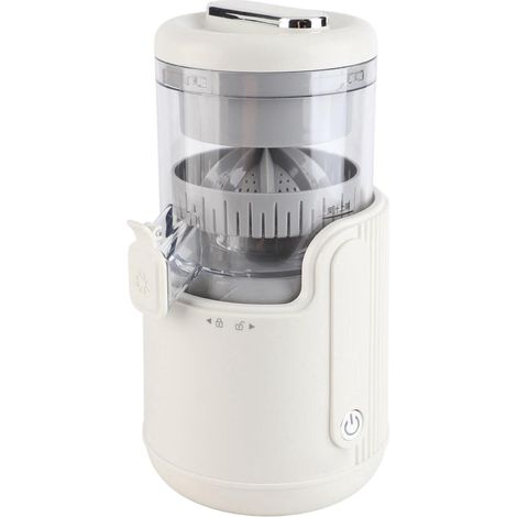 Presse-Agrumes électrique Rechargeable par USB avec Moteur à 360 Degrés, Presse-jus, Compact et Pratique, Bec Anti-fuite, Matériaux Sûrs, Agrumes, Batterie 1500 MAh, Facile à (1/5)