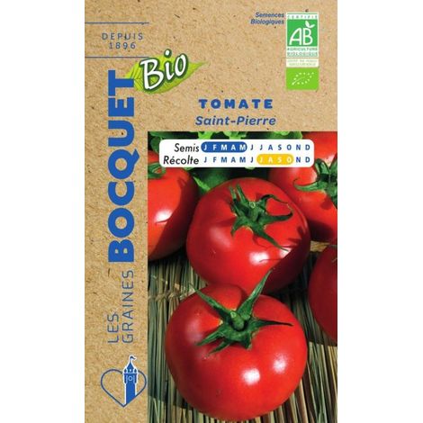 Tomate Saint Pierre Bio- certifié ECOCERT FR-BIO-01 - 0,2g (1/2)