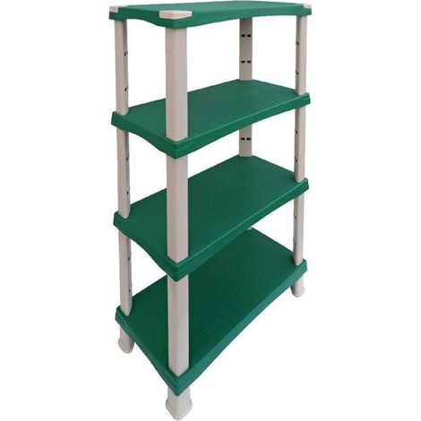 Système de rangement Bama Futuro 4 étagères 80x40x137 cm Vert (1/3)