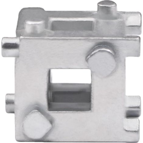 Clé à étrier de frein à cliquet professionnelle 3/8 Outil de réglage de frein à disque pour plusieurs véhicules avec construction en métal (1/4)