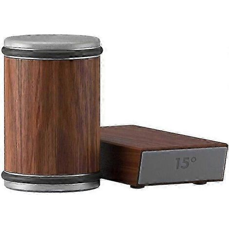 Affûteur de couteaux à rouleaux HORL 2 en noyer Affûteur de couteaux de cuisine compatible avec les lames Razor Sharp Edges Fabriqué en Allemagne Kit d'affûtage facile