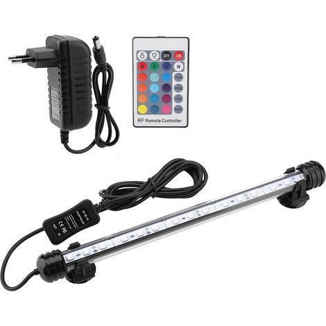 Lampe LED épaisse et résistante à la chaleur pour aquarium, décoration pour aquarium, 110240V (MF15U, prise UE) (1/3)
