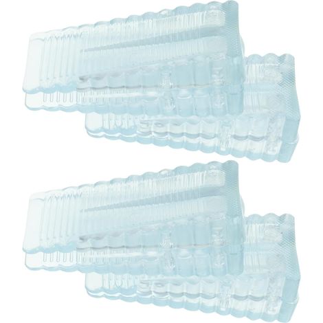 4 Pieces Transparent Drilling Closure Prevent Stopper Office Pieces