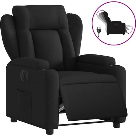 Maison Exclusive - Relaxsessel Elektrisch Schwarz Stoff