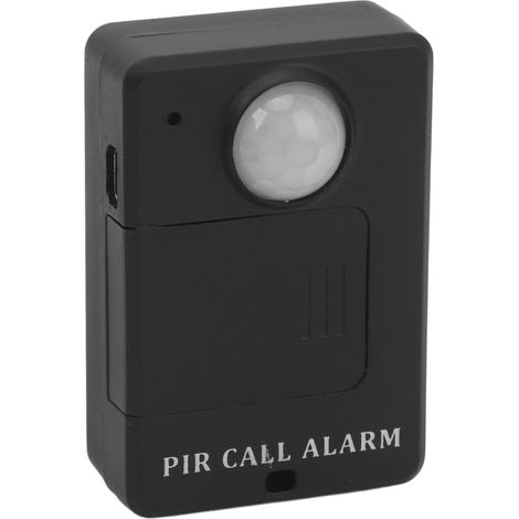 Système d'alarme infrarouge sans fil haute sensibilité avec détecteur de mouvement, batterie longue durée et prise européenne. Idéal pour garage et villa. (1/5)