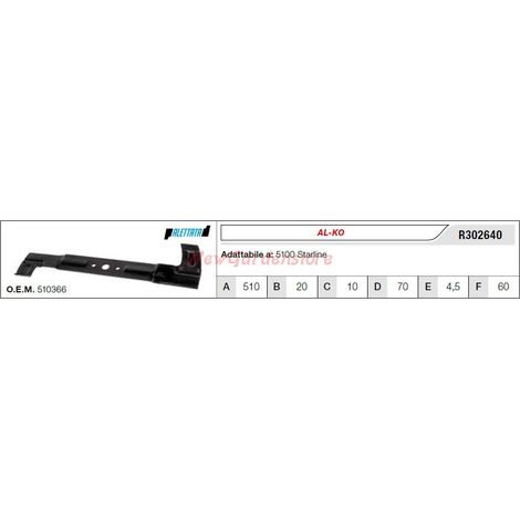 Cuchilla AL-KO para cortacésped 5100 STARLINE R302640