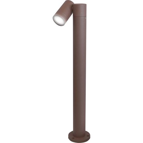 Paletto da giardino led mod. Merida colore corten (1/3)