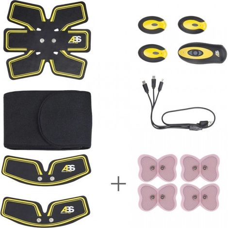 HMS ABS Master Pro - Électrostimulateur pour les muscles abdominaux, du dos et des bras (1/5)